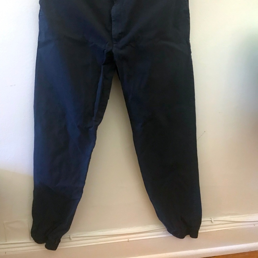 American Apparel men's navy chino joggers - 36